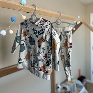 H&M Christmas jumpsuit